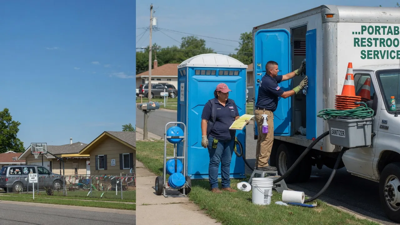 Portable Toilet Rental in Hampton, IL near me